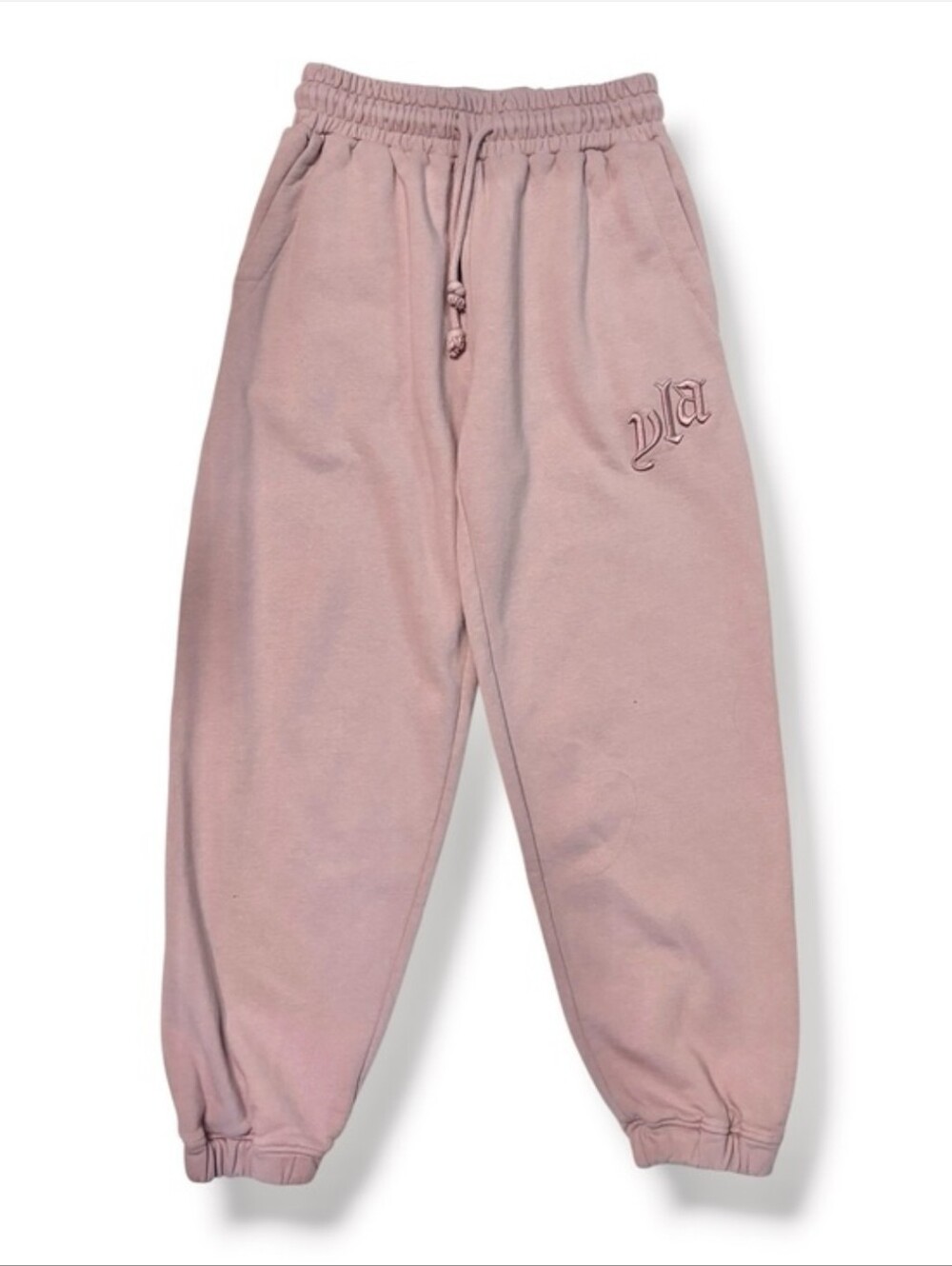 YOUNGLA Joggers 222 Dusty Pink Size Small